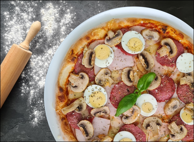 Pizza Capricciosa MA40er