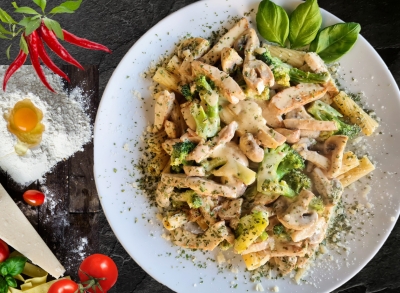 Rigatoni Chicken Pasta DAY