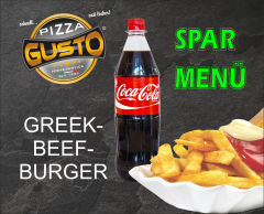 Greek-Beef-Burger MENÜ